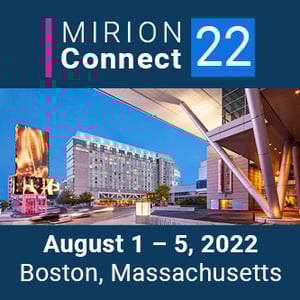 Mirion Connect 2022 | The Westin Boston Seaport District | Boston, Massachusetts | August 1 – 5